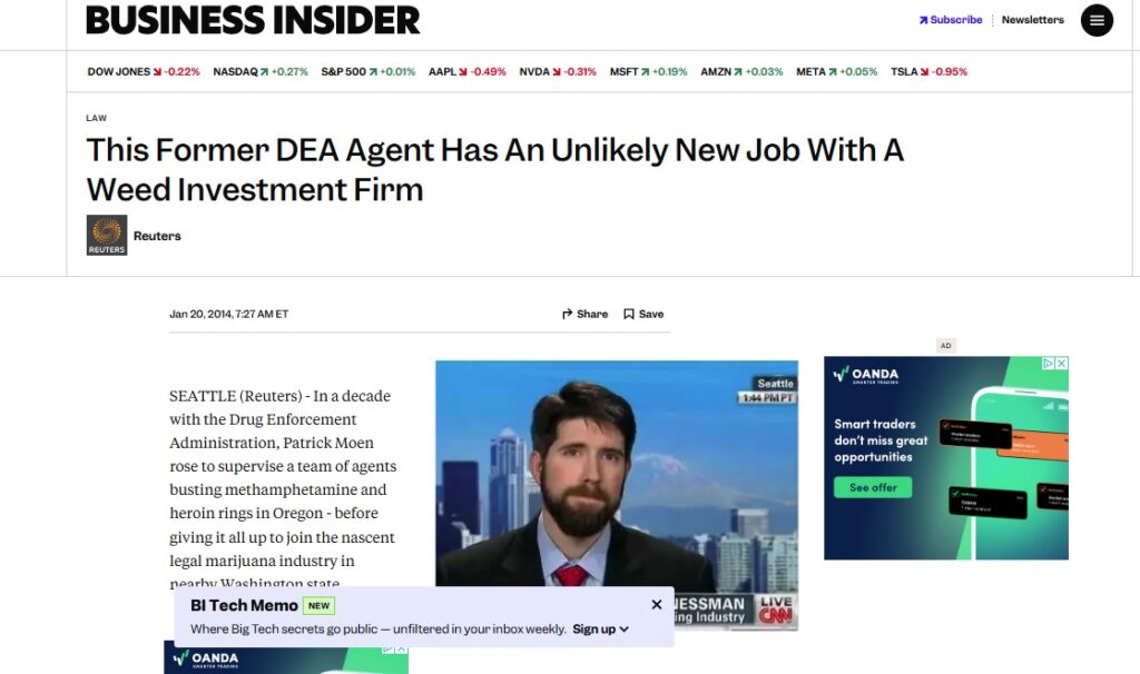 Dea Agent Quits Jobs